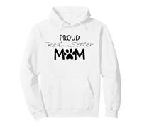 Proud Red Setter Mom Irish Setter Dog Lover Pullover Hoodie