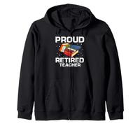 Proud Retired Teacher Who Inspired Generations Zip Hoodie