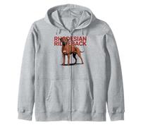 Proud Rhodesian Ridgeback Dog Breed Owner Zip Hoodie