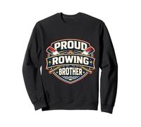 Proud Rowing Brother Boat Rower Crew Sister Matching Family Sweatshirt