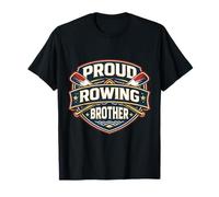 Proud Rowing Brother Boat Rower Crew Sister Matching Family T-Shirt
