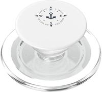 Proud sailor Freedom and camaraderie at sea PopSockets PopGrip for MagSafe