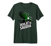 Proud Saudi Arabia IKHLAT Saudia Country Favorite Cheer Premium T-Shirt