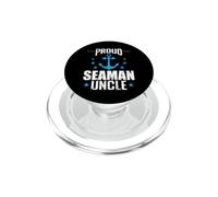 Proud Seaman Uncle Anchor Nautical PopSockets PopGrip for MagSafe
