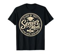 Proud Senior Mom Class of 2027 I'm Not Crying You're Crying Value Graphic T-Shirt