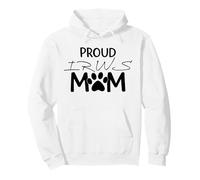 Proud Setter Mom Irish Red and White Setter Dog Lover Pullover Hoodie