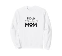 Proud Setter Mom Irish Red and White Setter Dog Lover Sweatshirt