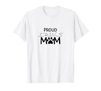 Proud Setter Mom Irish Red and White Setter Dog Lover T-Shirt