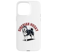 Proud Siberian Husky Dog Breed Owner Case for iPhone 15 Pro Max