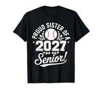 Proud Sister of A 2027 Senior Baseball Class 2027 Graduation T-Shirt