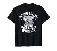 Proud Sister of a Brain Cancer Warrior Elephant T-Shirt