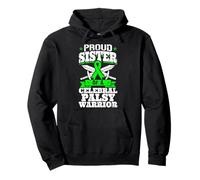Proud Sister Of A Cerebral Palsy Warrior CP Awareness Sis Pullover Hoodie