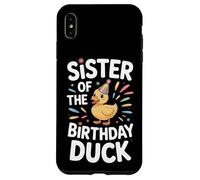 Proud Sister Of The Birthday Duck Celebration Style Case for iPhone XS Max