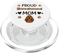 Proud Sleuth Hound Mom Bloodhound Dog Lover PopSockets PopGrip for MagSafe