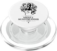 Proud Small Munsterlander Dad Funny Dog Owner Hunting Dogs PopSockets PopGrip for MagSafe