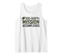 Proud Soldier 100 Day Complete Mission Accomplished Military Tank Top