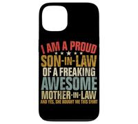 Proud Son In Law Of A Awesome Mother In Law Child Retro Case for iPhone 13