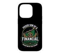 Proud Son Of A Financial Advisor Investing In The Future Case for iPhone 14 Pro