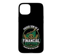 Proud Son Of A Financial Advisor Investing In The Future Case for iPhone 15 Plus