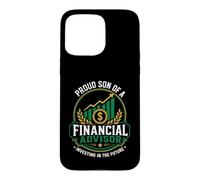Proud Son Of A Financial Advisor Investing In The Future Case for iPhone 15 Pro Max