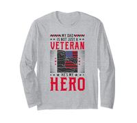 Proud Son Of A Veteran - Support Veteran Family Long Sleeve T-Shirt