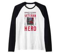 Proud Son Of A Veteran - Support Veteran Family Raglan Baseball Tee