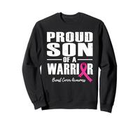 Proud Son Of A Warrior Breast Cancer Awareness For My Family Sweatshirt