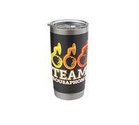 Proud Sousaphonist in Marching Band A Funny Sousaphone Team Stainless Steel Insulated Tumbler