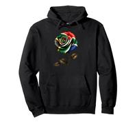 Proud South African Rose Flag Floral Heritage Lover Art Pullover Hoodie