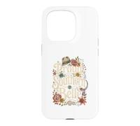 Proud Southern Belle Country Western Floral Hat Case for iPhone 15 Pro