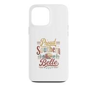 Proud Southern Belle Vintage Western Desert Cactus Sunset Case for iPhone 13 Pro Max