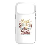 Proud Southern Belle Vintage Western Desert Cactus Sunset Case for iPhone 17 Pro Max
