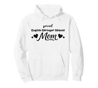 Proud Springer Mom English Springer Spaniel Dog Lover Pullover Hoodie
