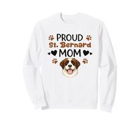 Proud St. Bernard Mom Saint Bernard Dog Lover Sweatshirt