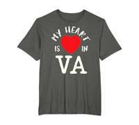 Proud State My Heart Is In VA Virginia T-Shirt