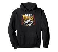 Proud Theater Mom Kid Owns Stage Spotlight Star Performing Pullover Hoodie