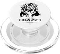 Proud Tibetan Mastiff Mom Funny Dogs Owner Do Khyi Dog PopSockets PopGrip for MagSafe