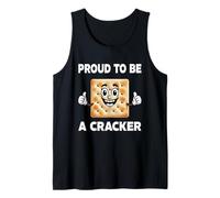 Proud to Be A Cracker Halloween Humor Snack Meme Tank Top