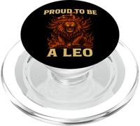 Proud to Be a Leo The Lion Zodiac Horoscope PopSockets PopGrip for MagSafe