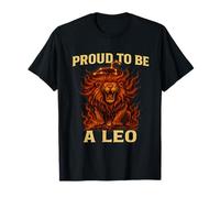 Proud to Be a Leo The Lion Zodiac Horoscope T-Shirt