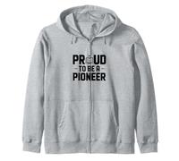 Proud to Be a Pioneer JW Jehovah’s Witnesses Zip Hoodie