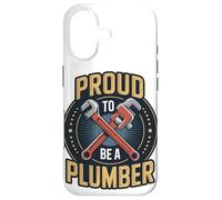 Proud To Be A Plumber Wrench Plumbing Pipe Drain Plumbers Case for iPhone 17