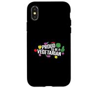 Proud To Be A Vegetarian Veggie Power Case for iPhone X/XS