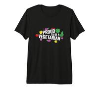 Proud to Be A Vegetarian Veggie Power Premium T-Shirt