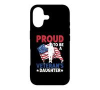 Proud To Be A Veteran's Daughter Funny Veterans Day Patriot Case for iPhone 17