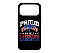 Proud To Be A Veteran's Daughter Funny Veterans Day Patriot Case for iPhone 17 Pro Max