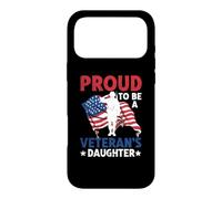 Proud To Be A Veteran's Daughter Funny Veterans Day Patriot Case for iPhone 17 Pro Max