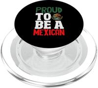 Proud To Be An Mexican Pride Flag Mexico Roots Heritage PopSockets PopGrip for MagSafe