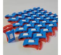 Proud to Be British? 40 Sock Clips for Washing Machine and Tumble Dryer. Union Jack Colours. Sock Holders to Prevent Lost Socks. Large Exclusive and Protected Design. Includes 1 Storage Bag