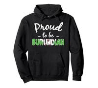 Proud To Be Burundian Burundi Flag Pride Heritage Pullover Hoodie